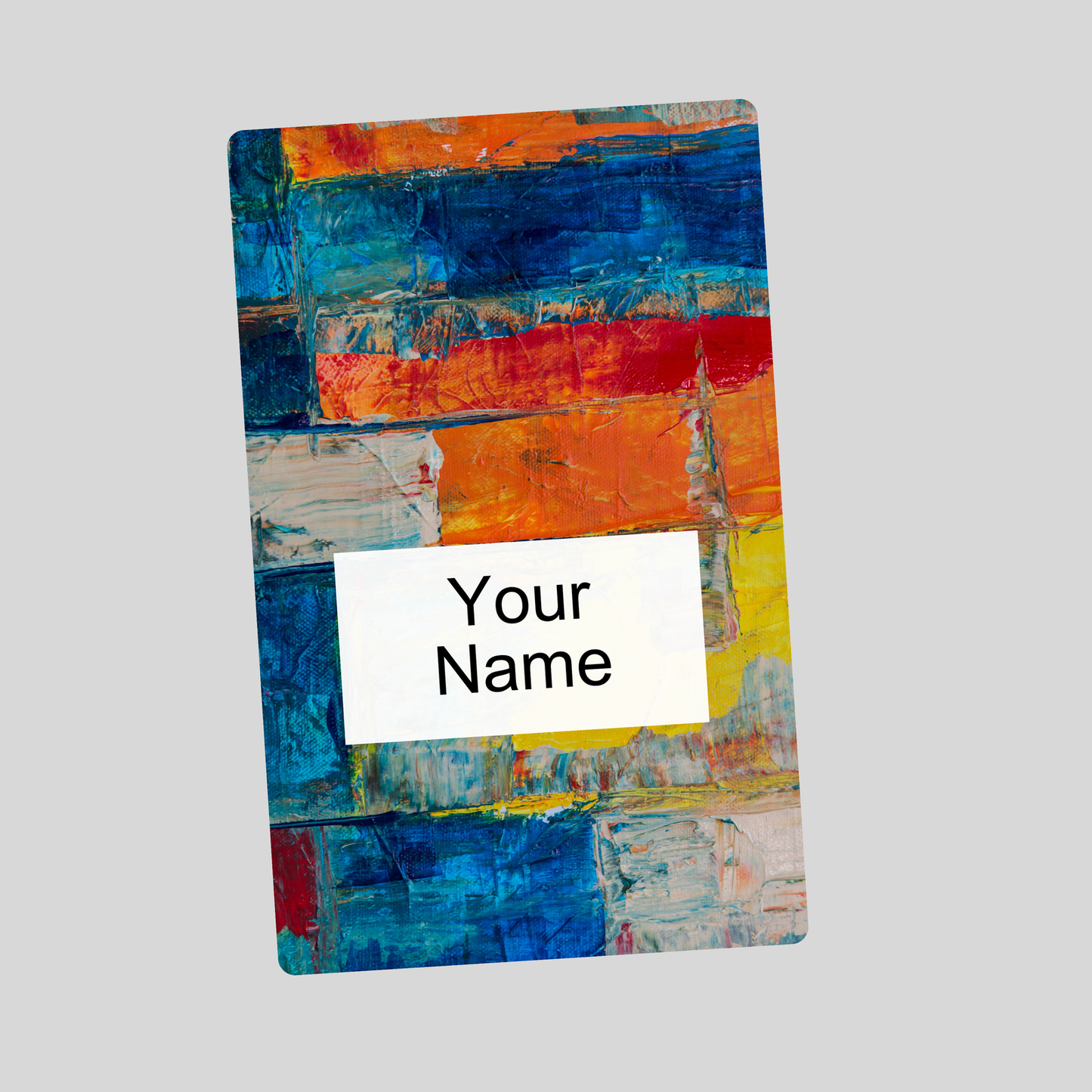 Color Splash Smart NFC Business Card