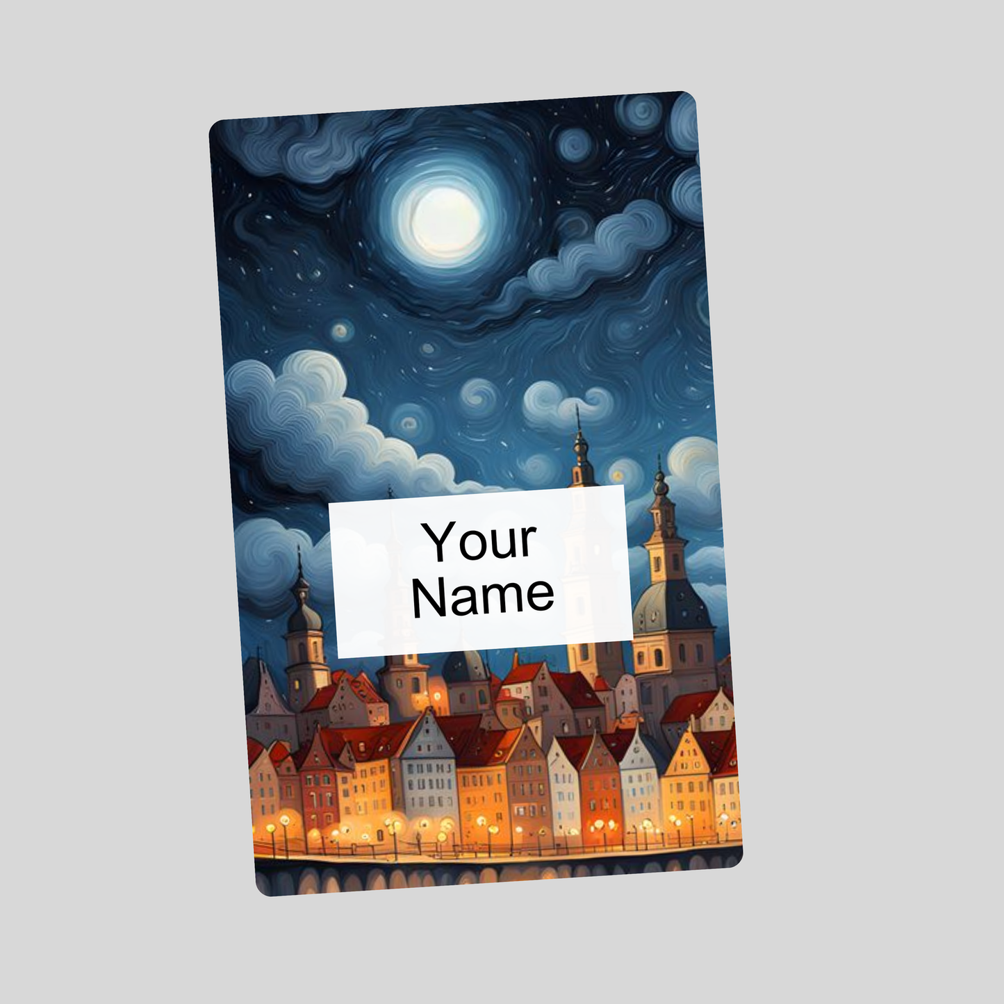 Luminous City Smart NFC Business Card