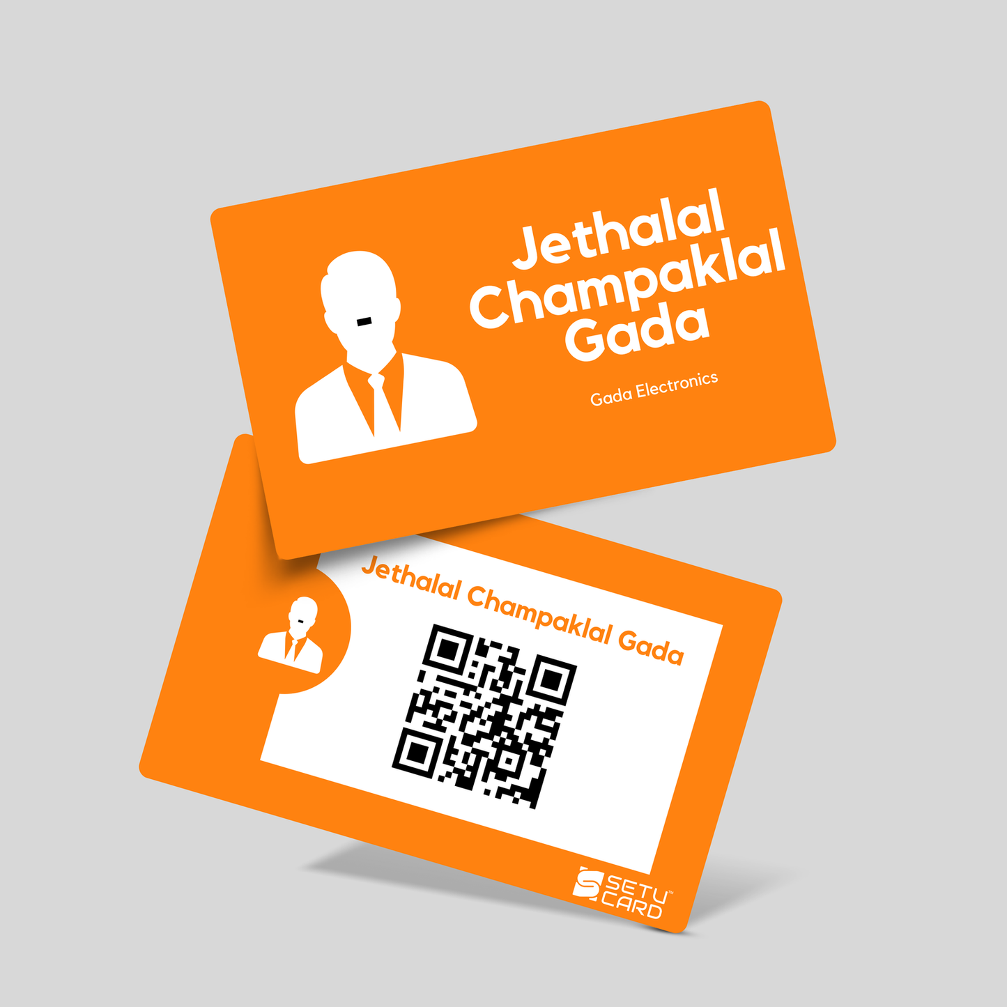 Smart NFC Business Card for Business Man