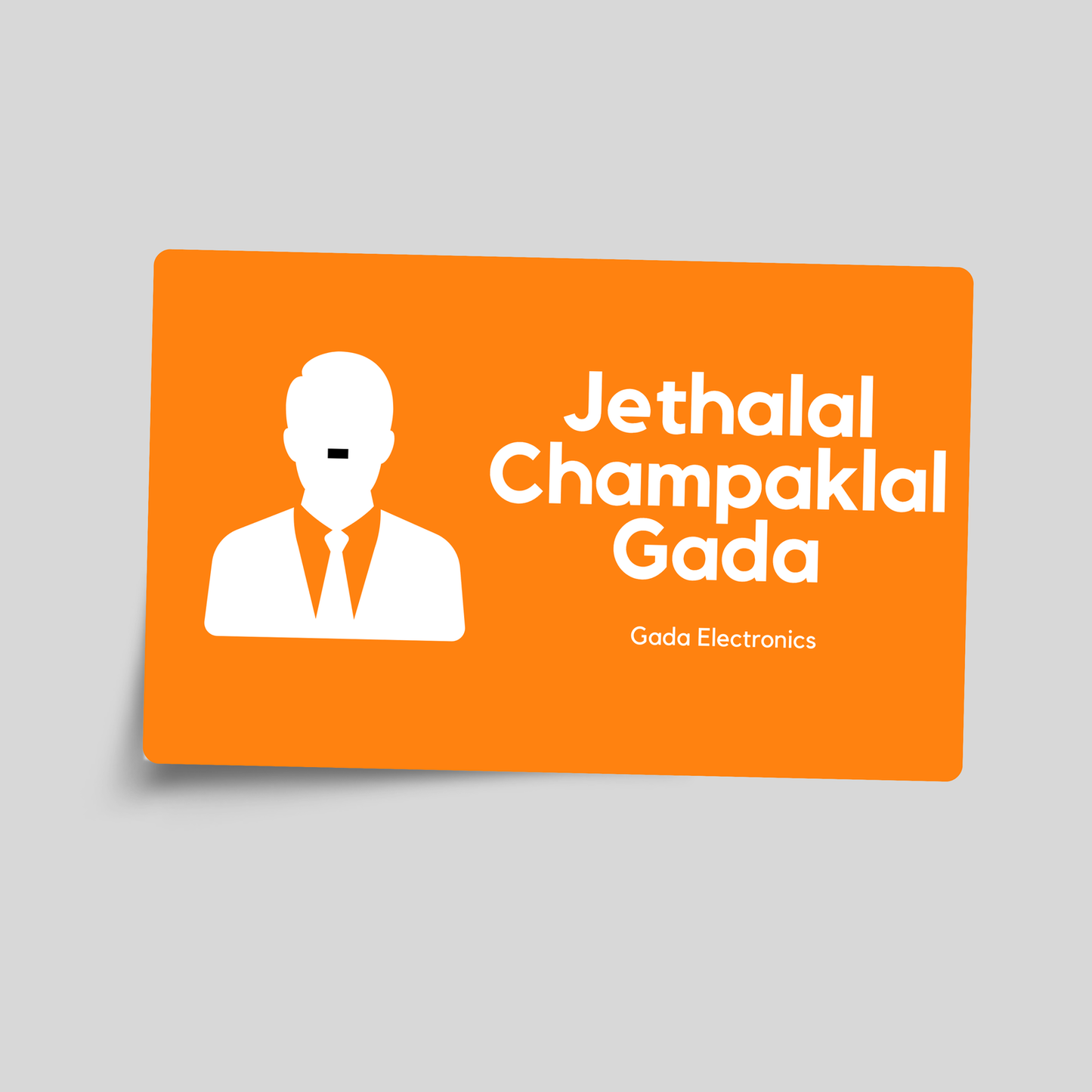 Smart NFC Business Card for Business Man