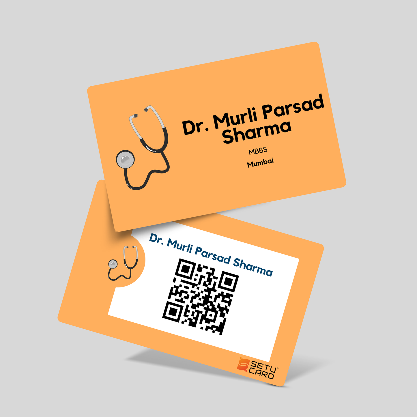 Smart NFC Business Card for Doctor