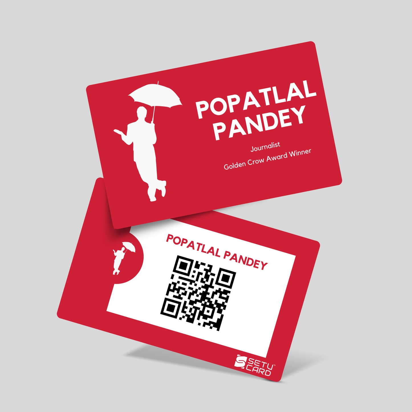 Smart NFC Business Card for Journalist