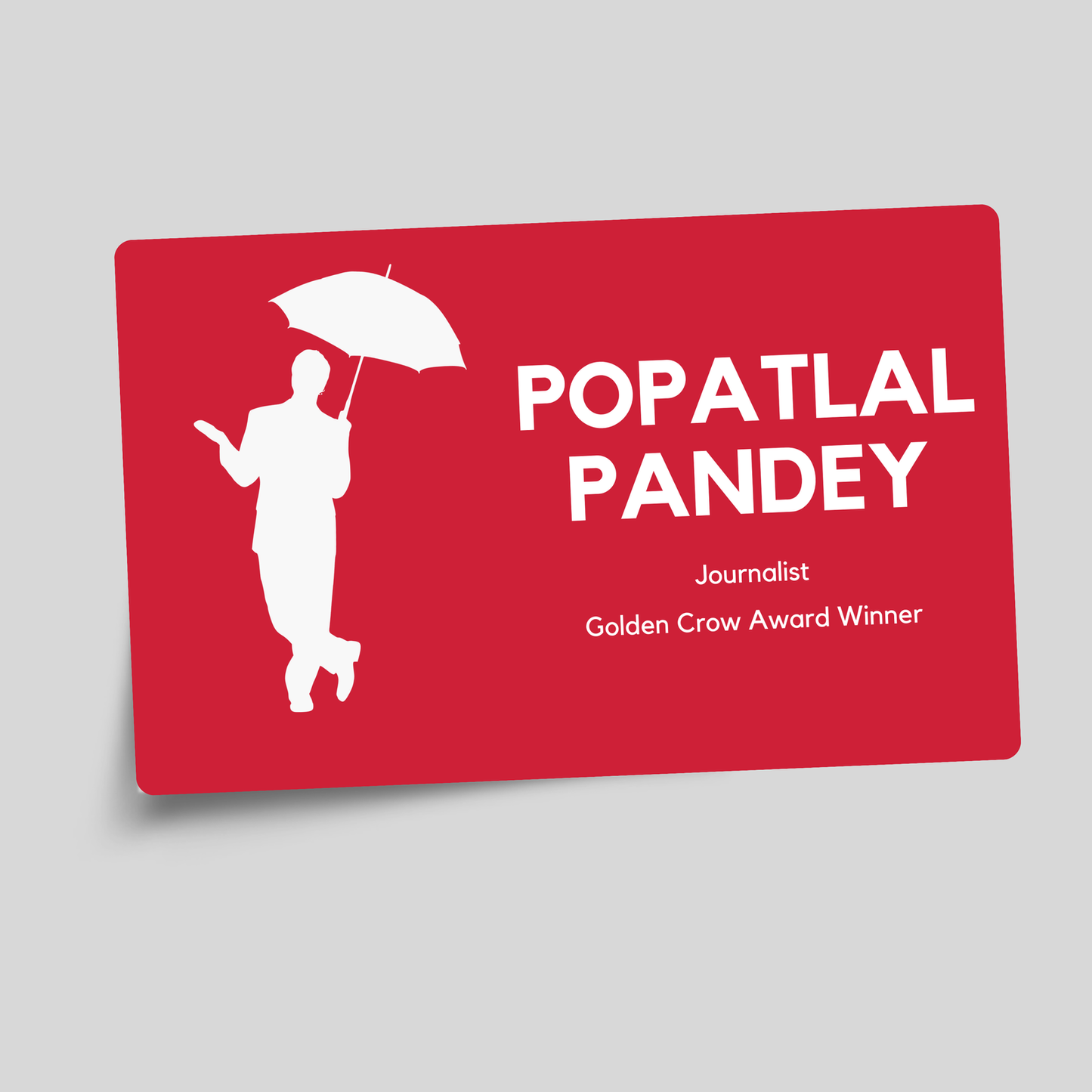 Smart NFC Business Card for Journalist