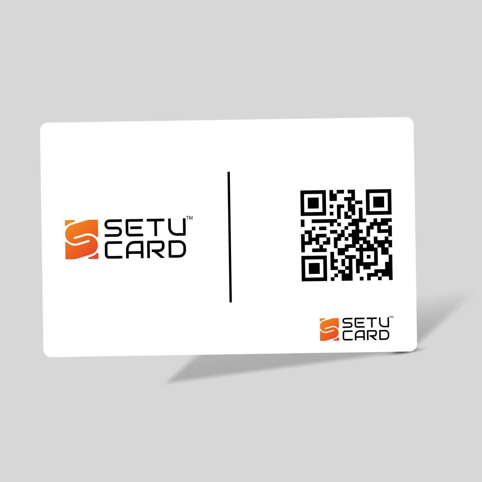 Classic White NFC Business Card 