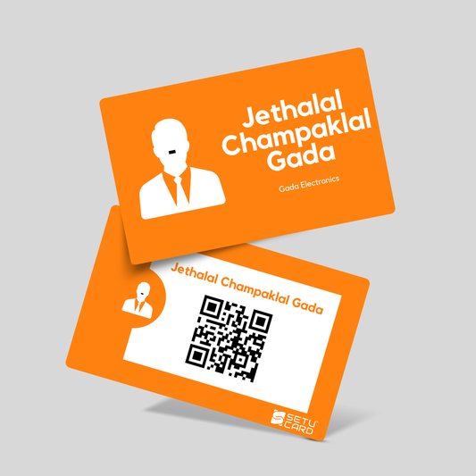 Smart NFC Business Card for Business Man