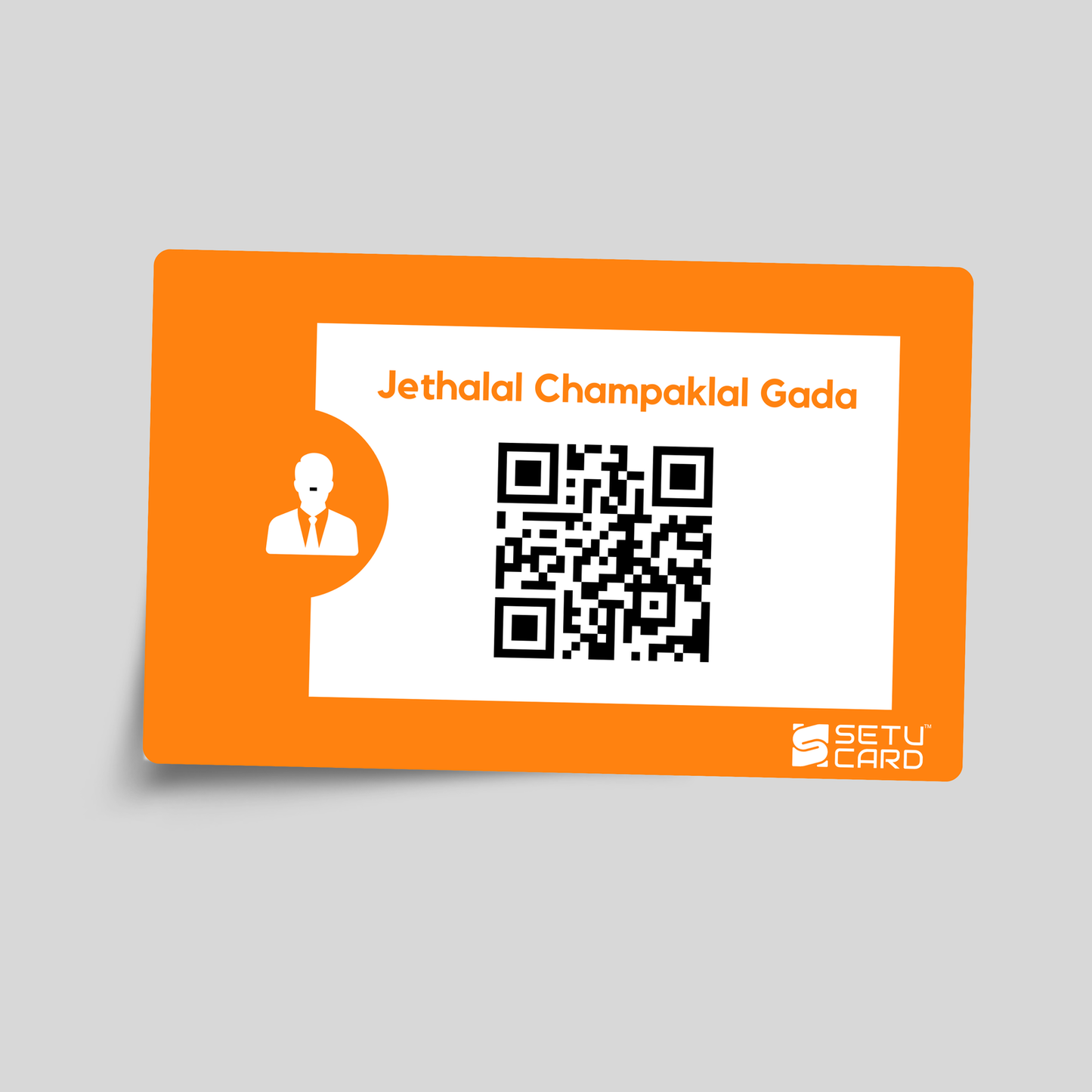 Smart NFC Business Card for Business Man 