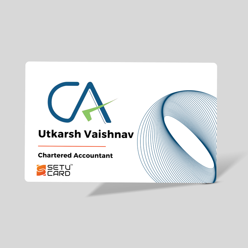 Smart NFC Business Card for CA - Setu Card