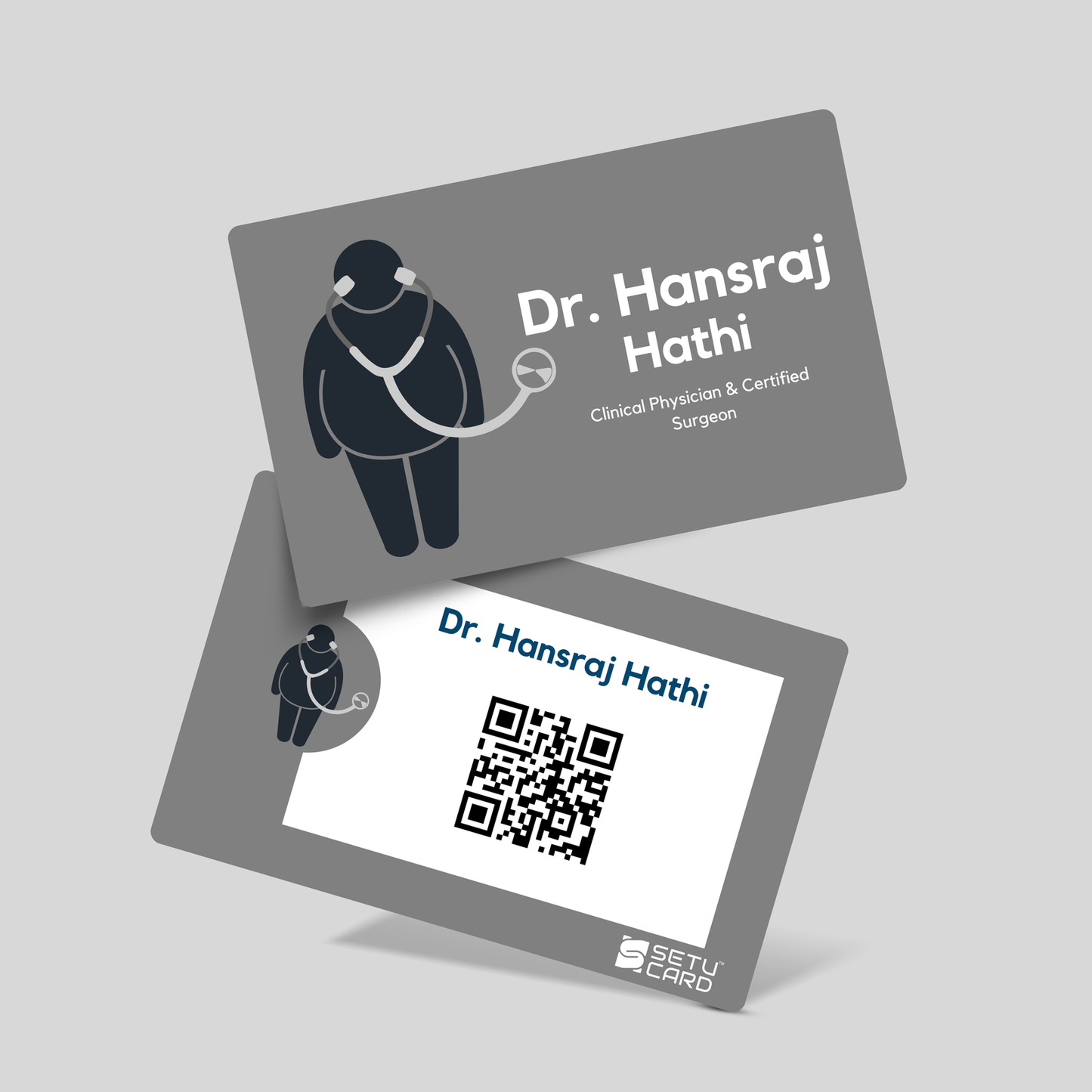 Smart NFC Business Card for Doctor 