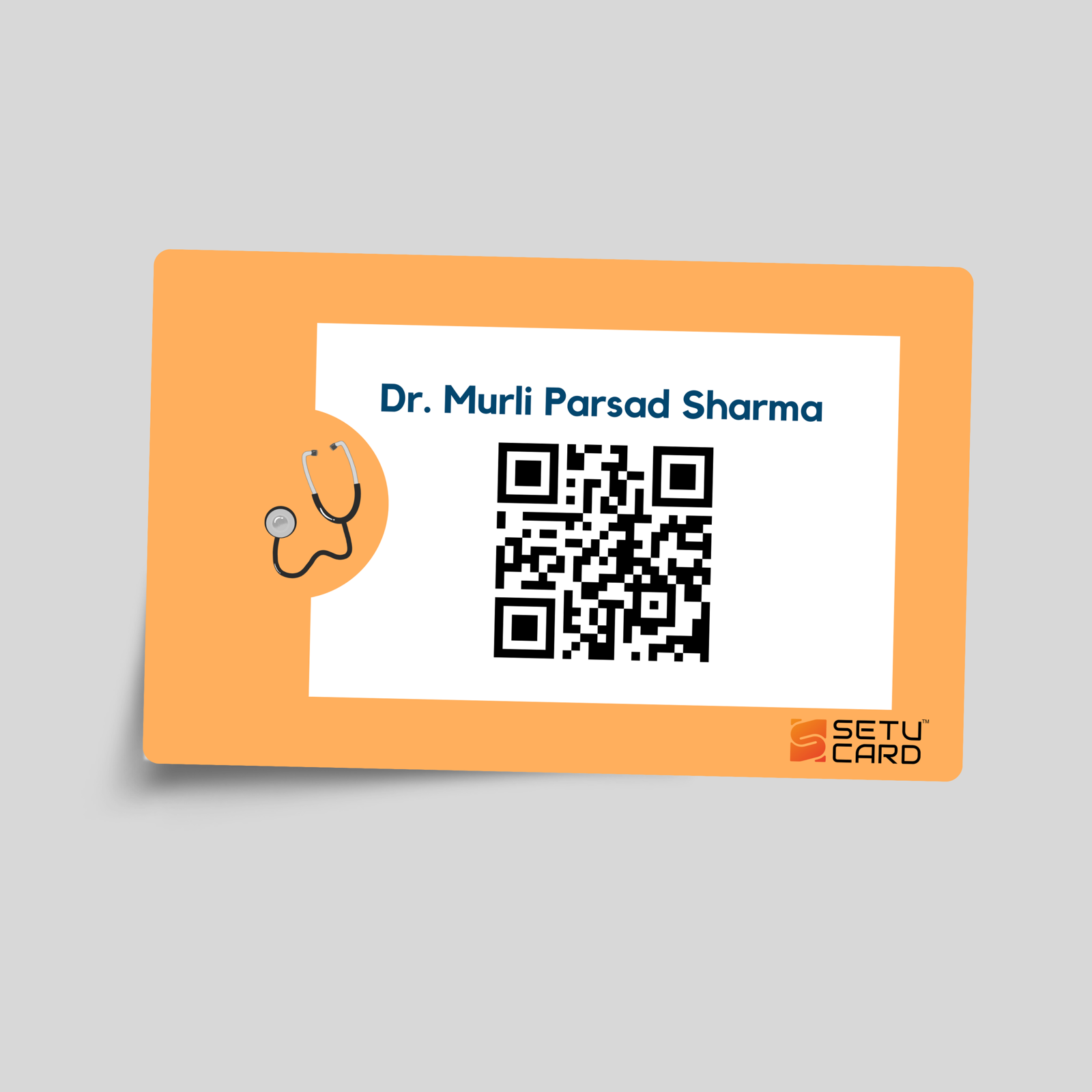 Smart NFC Business Card for Doctor 