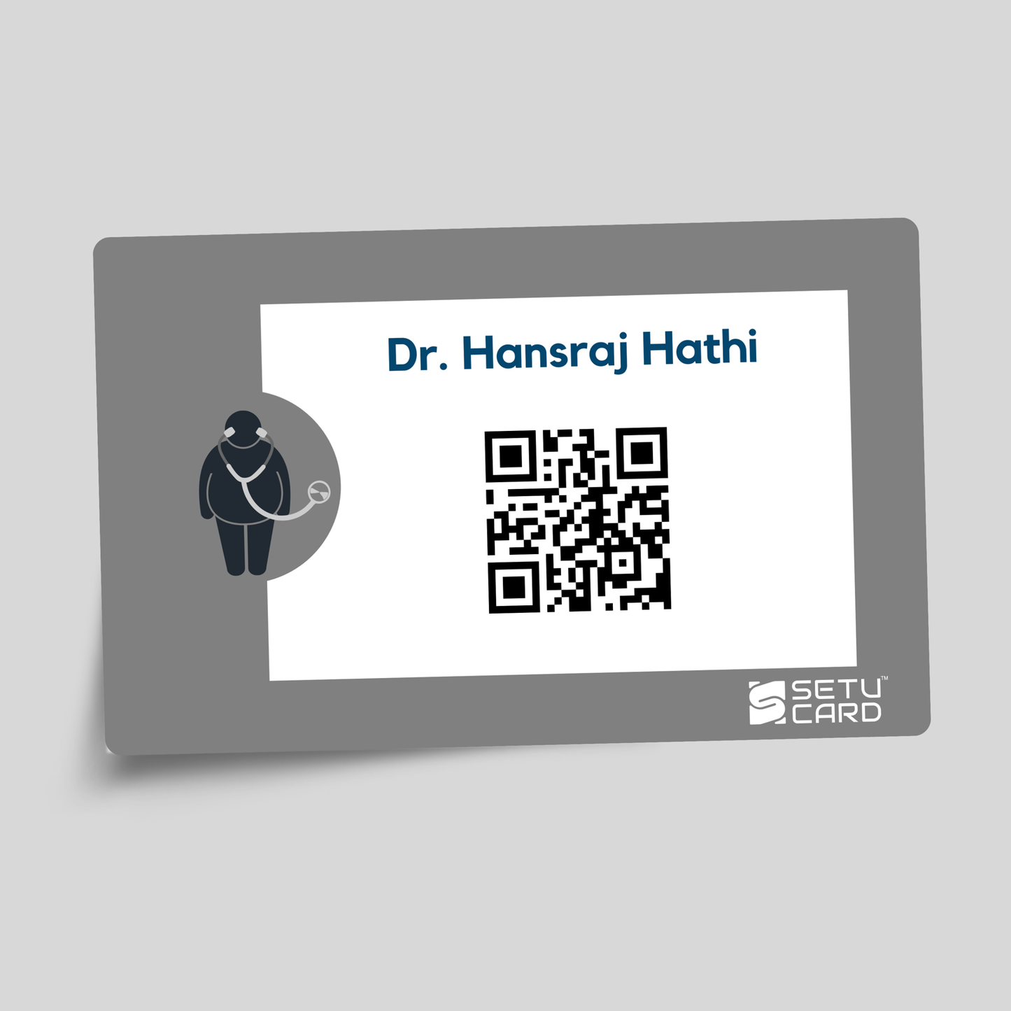 Smart NFC Business Card for Doctor 