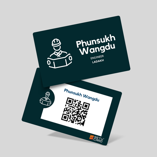 Smart NFC Business Card for Engineers