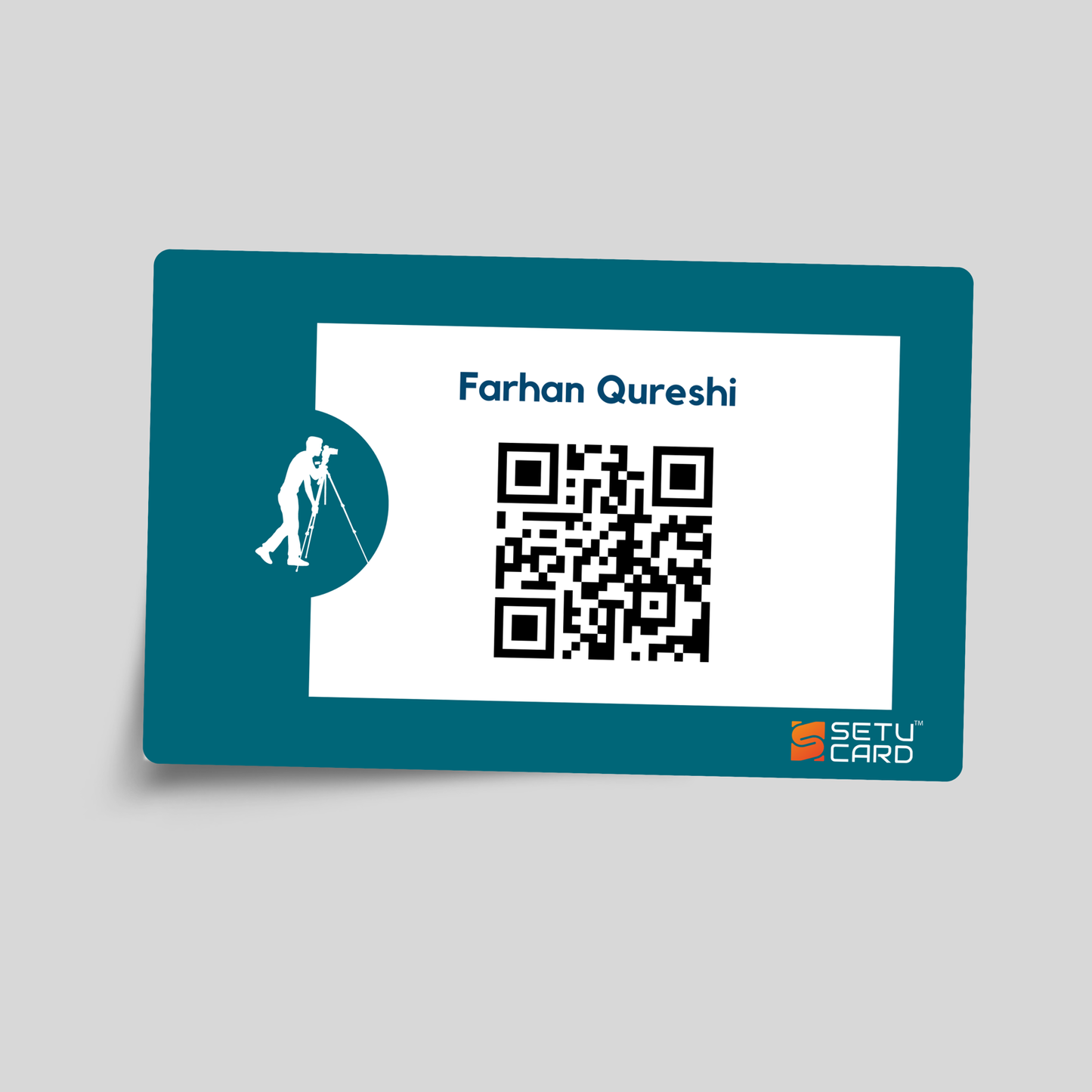 Smart NFC Business Card for Photographer 