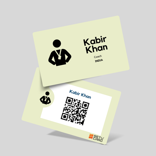 Smart NFC Business Card for Sports Coach 