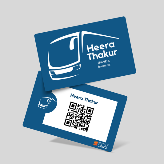 Smart NFC Business Card for Tours and Travels Agents